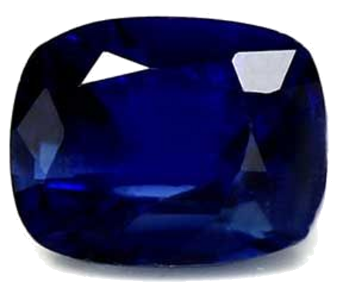 0.57 carat BLUE Cushion Safyras (1)