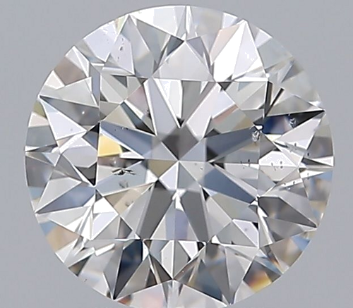 2.21 carat E-SI1 Excellent cut Natūralus Round Deimantas (1)
