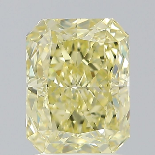 2.02 carat Fancy Yellow-VS1 Natūralus Radiant Deimantas (1)