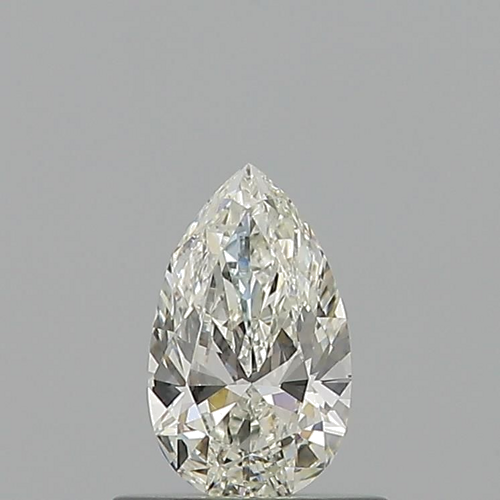 0.5 carat I-VS2 Natūralus Pear Deimantas (1)