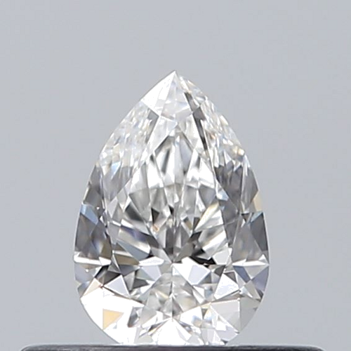 0.3 carat E-VVS2 Natūralus Pear Deimantas (1)