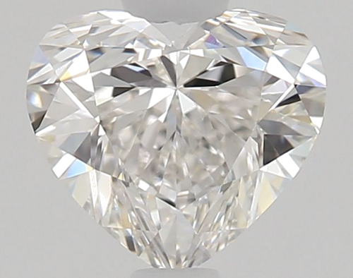 0.76 carat G-VVS2 Natūralus Heart Deimantas (1)