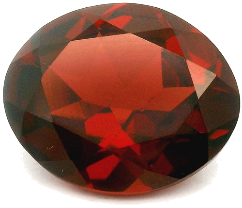 3.97 carat RED Oval Garnet (1)
