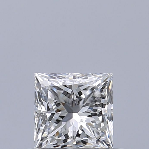0.43 carat E-VS1 Natūralus Princess Deimantas (1)