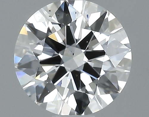 0.59 carat D-SI1 Excellent cut Natūralus Round Deimantas (1)