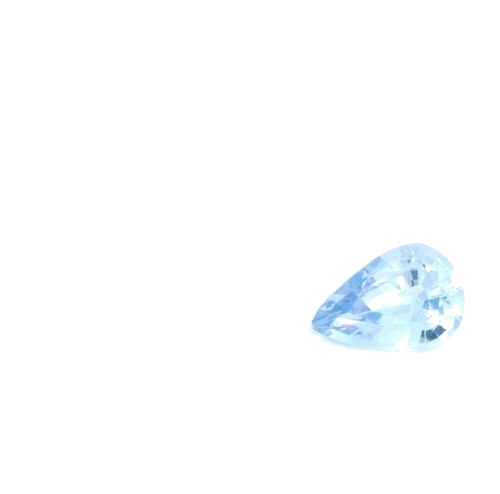 0.66 carat BLUE Pear Safyras (1)