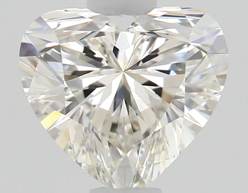 0.65 carat I-VVS2 Natūralus Heart Deimantas (1)
