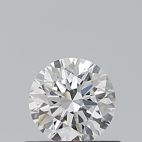 0.5 carat F-VVS2 Excellent cut Natūralus Round Deimantas (1)