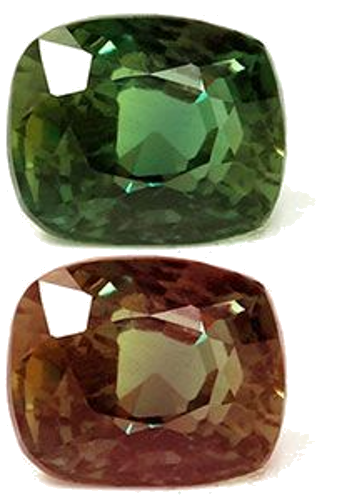 0.42 carat GREEN Cushion Alexandrite (1)