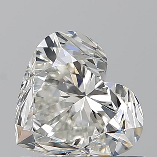 0.9 carat I-SI1 Natūralus Heart Deimantas (1)