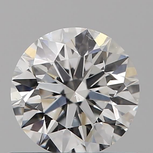 0.51 carat F-SI1 Excellent cut Natūralus Round Deimantas (1)
