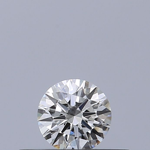 0.21 carat F-VVS1 Excellent cut Natūralus Round Deimantas (1)