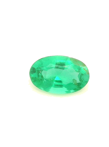 0.24 carat GREEN Oval Smaragdas (1)