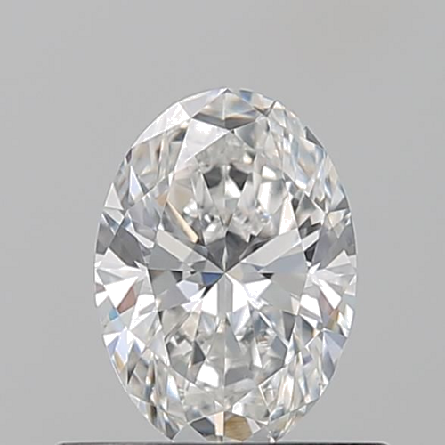 0.5 carat F-VS2 Natūralus Oval Deimantas (1)