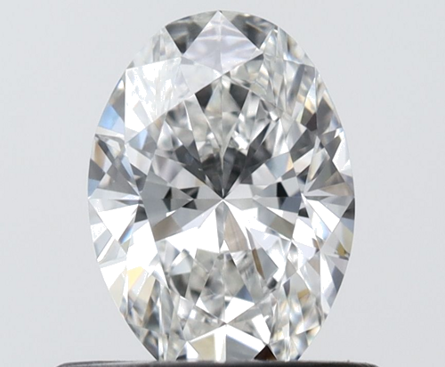 0.53 carat F-IF Natūralus Oval Deimantas (1)