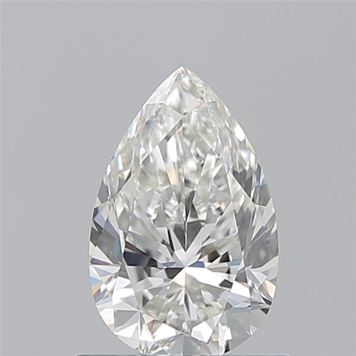0.9 carat H-VS2 Natūralus Pear Deimantas (1)