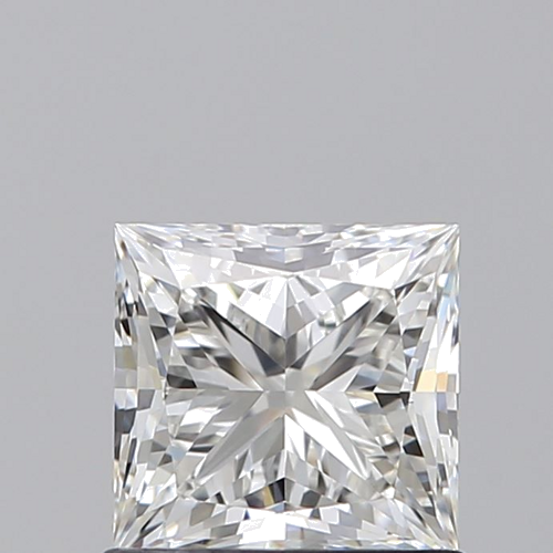 0.91 carat H-VVS2 Natūralus Princess Deimantas (1)