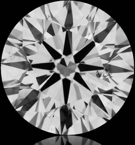 1.8 carat D-SI2 Excellent cut Natūralus Round Deimantas (1)