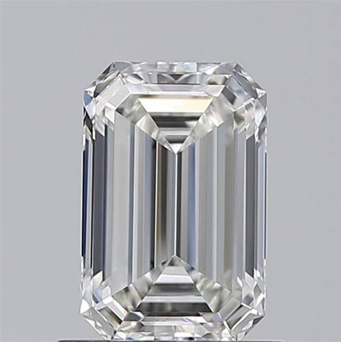 1.01 carat G-VVS1 Natūralus Emerald Deimantas (1)