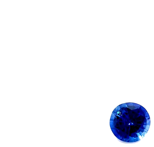 0.47 carat BLUE Round Safyras (1)