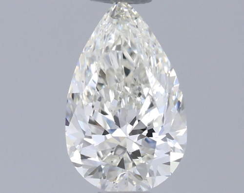 0.5 carat F-VS2 Natūralus Pear Deimantas (1)