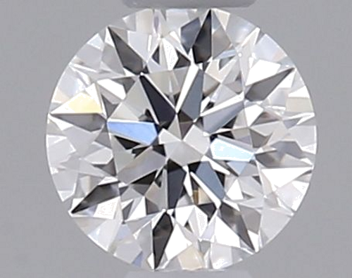 0.21 carat E-VVS1 Very Good cut Natūralus Round Deimantas (1)