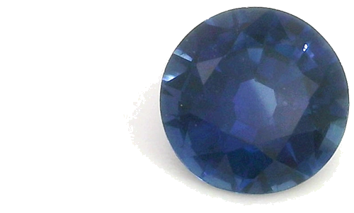 0.53 carat BLUE Round Safyras (1)
