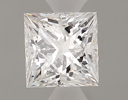 0.32 carat F-SI2 Natūralus Princess Deimantas (1)