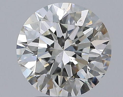 2.5 carat I-SI1 Excellent cut Natūralus Round Deimantas (1)