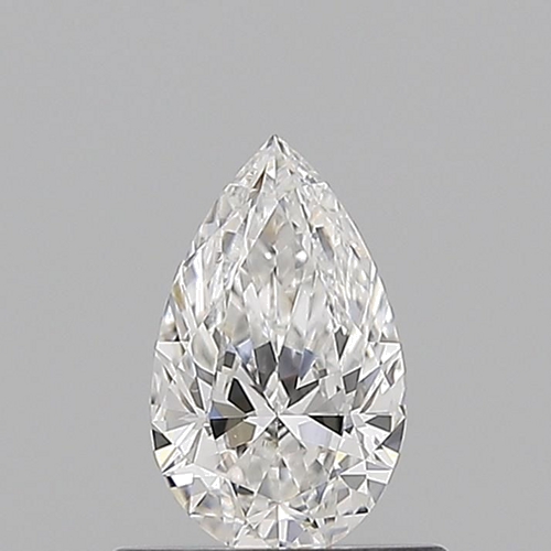 0.51 carat E-VS2 Natūralus Pear Deimantas (1)