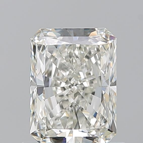 1.01 carat I-VVS2 Natūralus Radiant Deimantas (1)
