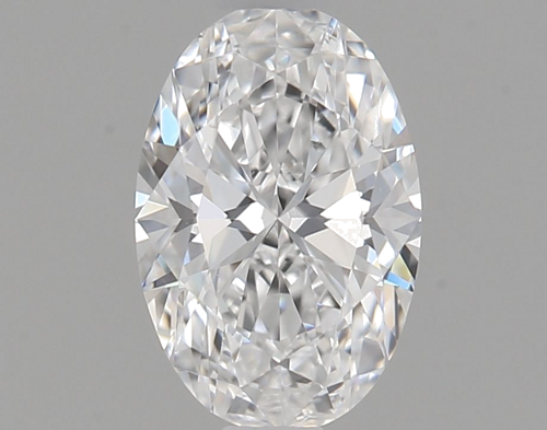 0.5 carat D-VS2 Natūralus Oval Deimantas (1)