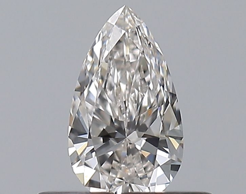 0.3 carat H-VVS2 Natūralus Pear Deimantas (1)