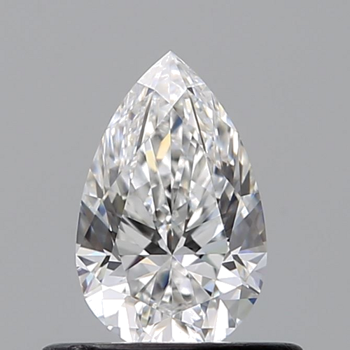0.5 carat E-VS1 Natūralus Pear Deimantas (1)