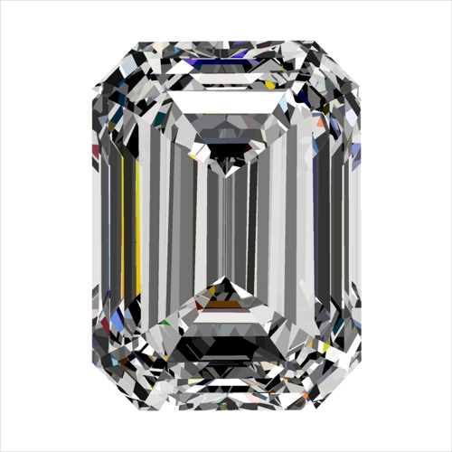 0.31 carat E-VVS1 Natūralus Emerald Deimantas (1)