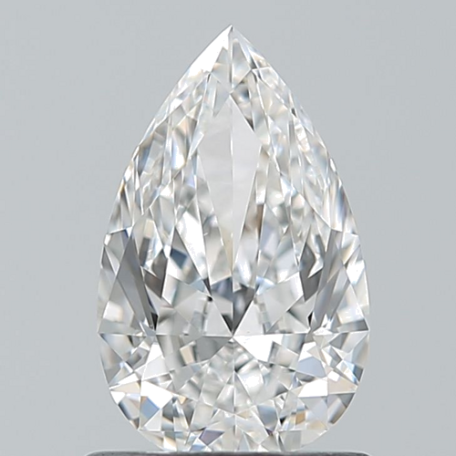 0.8 carat E-VS1 Natūralus Pear Deimantas (1)