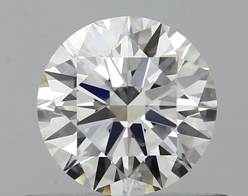 0.5 carat F-SI2 Excellent cut Natūralus Round Deimantas (1)
