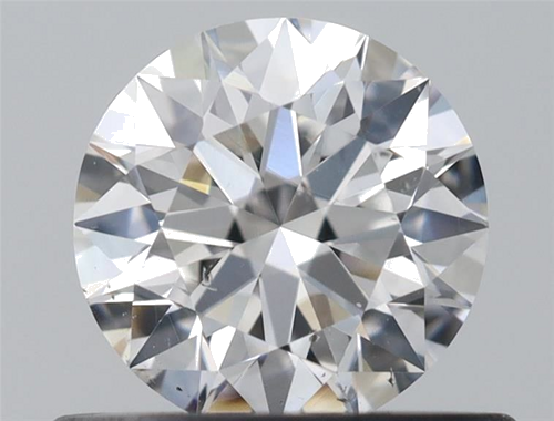 0.51 carat F-SI2 Excellent cut Natūralus Round Deimantas (1)