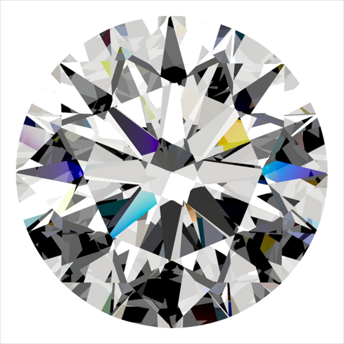 0.35 carat D-SI2 Excellent cut Natūralus Round Deimantas (1)