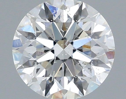 0.57 carat G-SI2 Excellent cut Natūralus Round Deimantas (1)