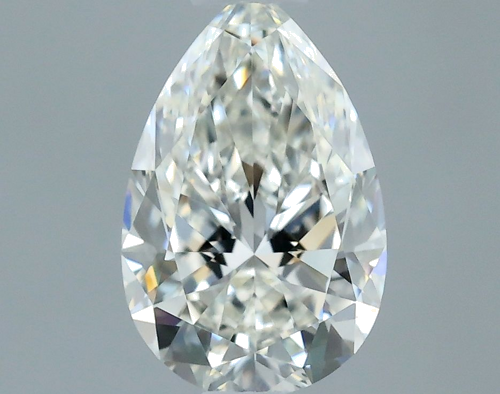 0.5 carat H-VVS1 Natūralus Pear Deimantas (1)