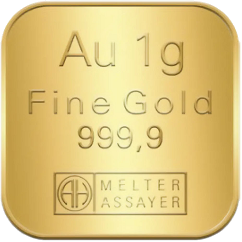 10 x 1 g Multidisc (Aukso sėklos) Investicinio aukso luitai Argor-Heraeus (3)