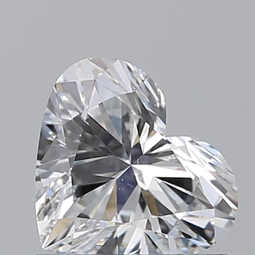 0.7 carat E-VS2 Natūralus Heart Deimantas (1)