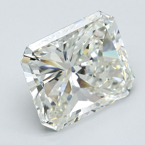 5.43 carat K-VS2 Natūralus Radiant Deimantas (1)