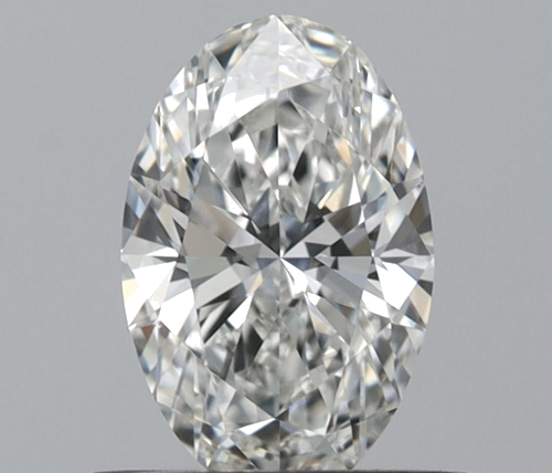 0.52 carat H-VVS1 Natūralus Oval Deimantas (1)