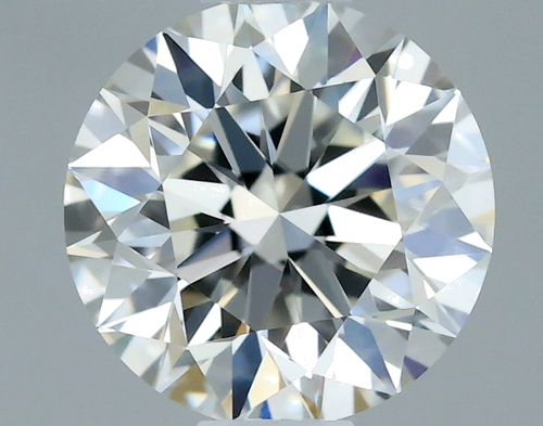 0.52 carat H-VVS1 Excellent cut Natūralus Round Deimantas (1)