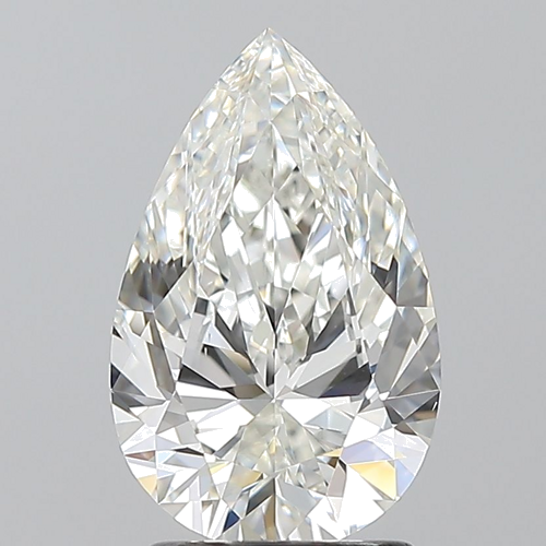 2.01 carat H-VS1 Natūralus Pear Deimantas (1)