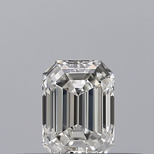 0.24 carat F-VVS1 Natūralus Emerald Deimantas (1)