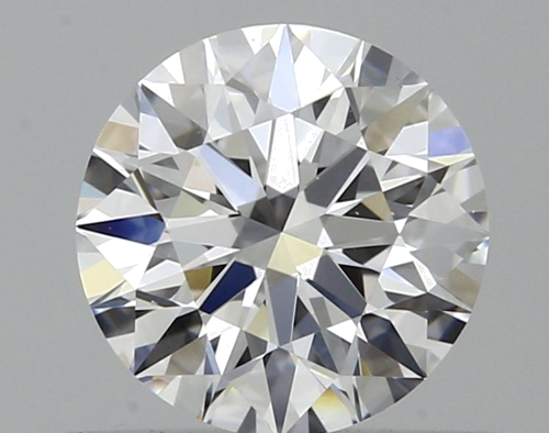 0.51 carat D-VVS2 Excellent cut Natūralus Round Deimantas (1)