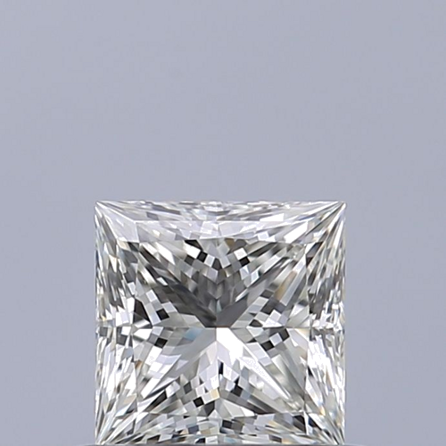 0.52 carat I-VS1 Natūralus Princess Deimantas (1)